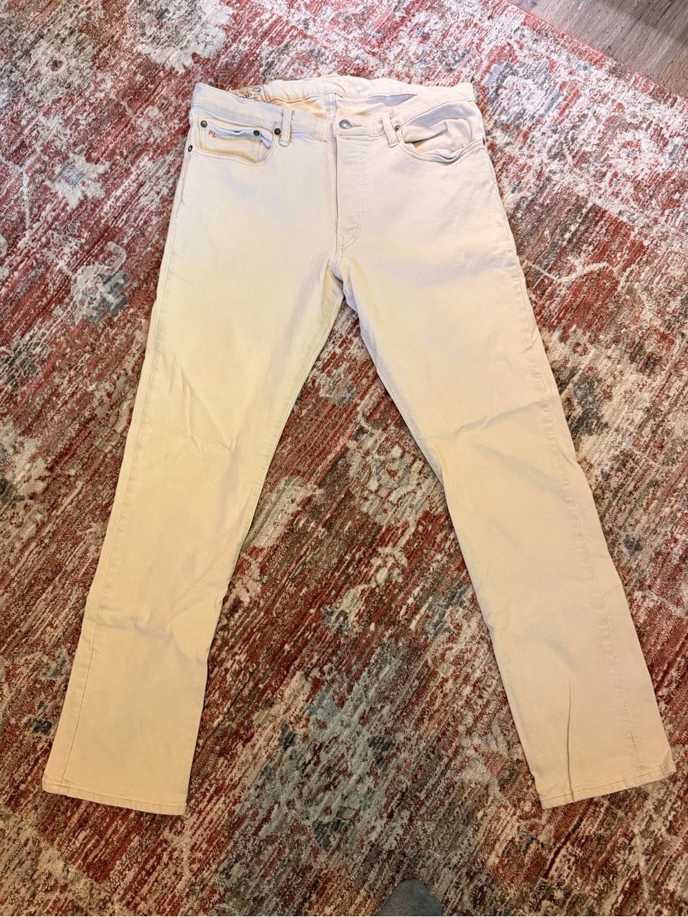 Polo by Ralph Lauren Men's Light Beige Slim Jeans